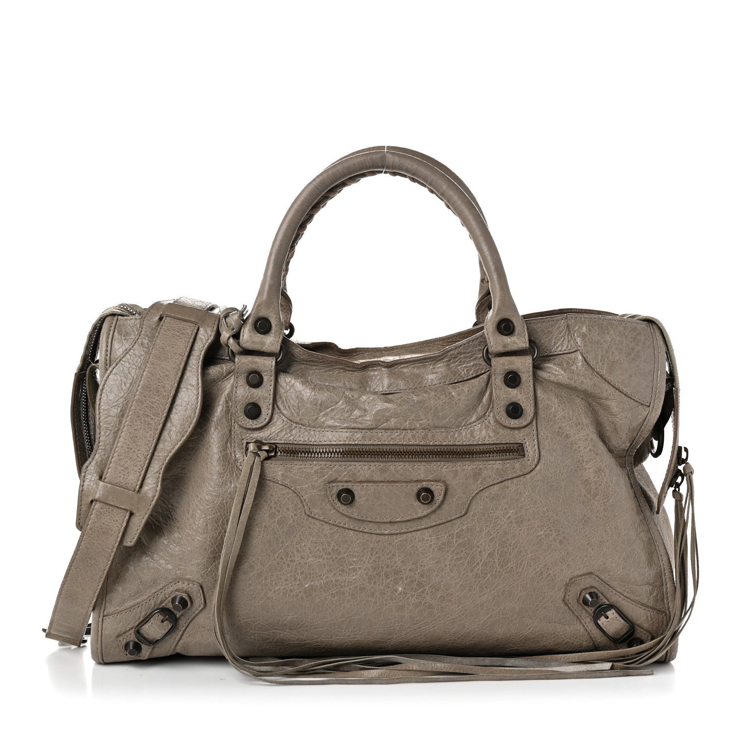 Balenciaga Agneau Classic Hardware City Papyrus