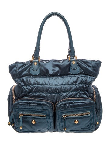 Tod's Nylon Top Handle Bag