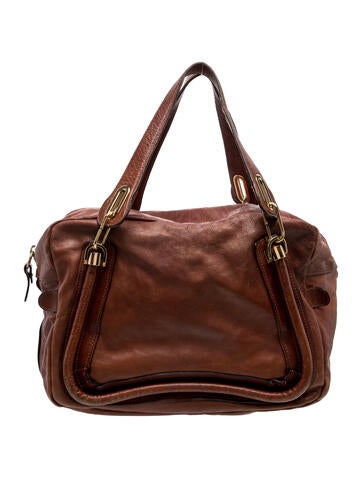 Leather Top Handle Bag