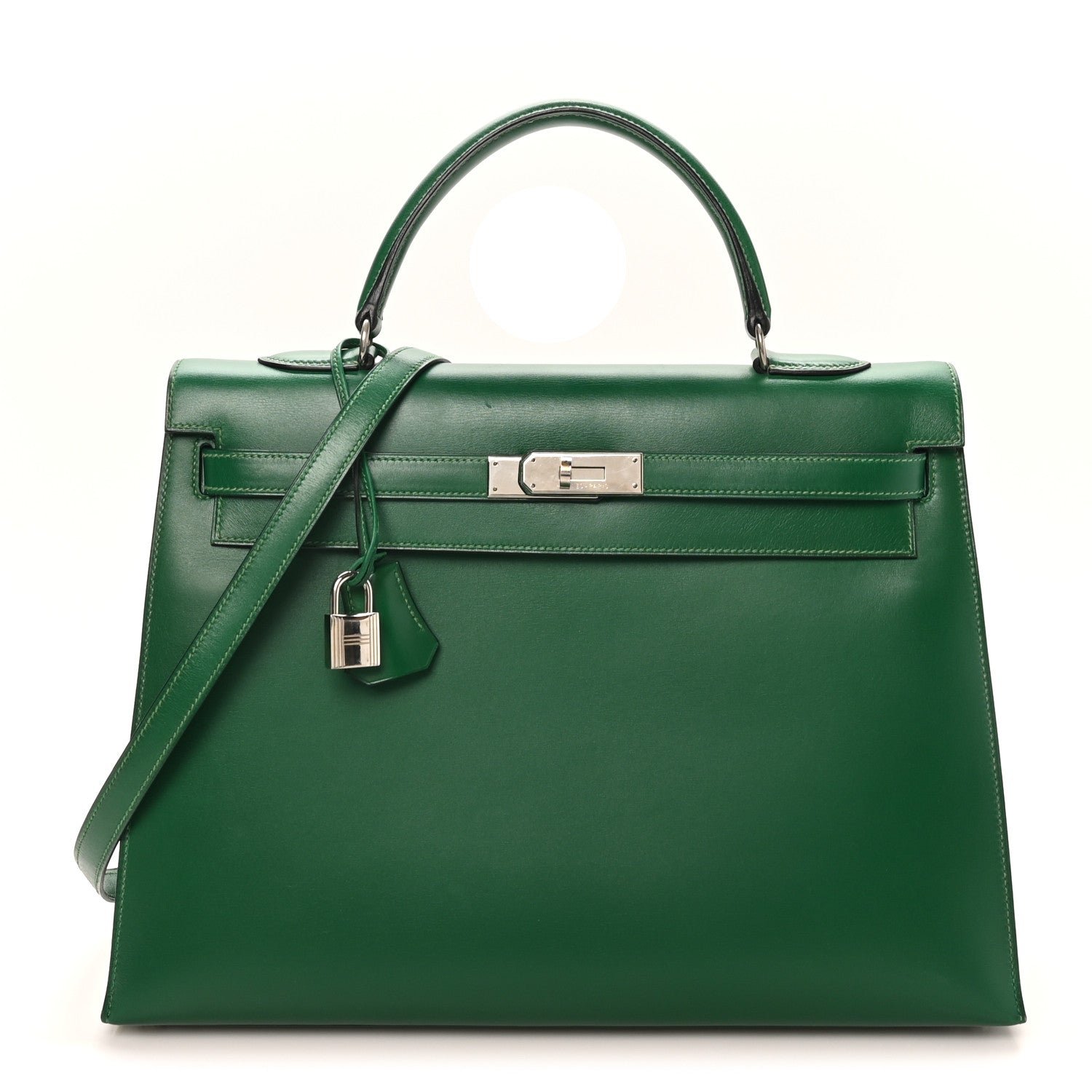 Hermes Box Kelly Sellier 35 Vert Clair