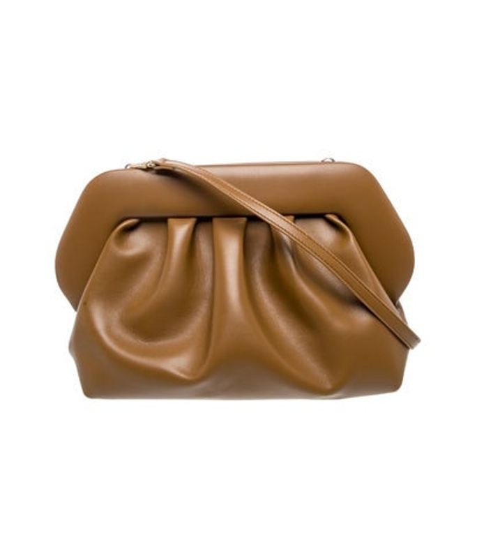 Themoire Leather Shoulder Bag