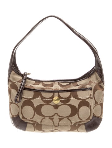 Coach Canvas Shoulder Bag