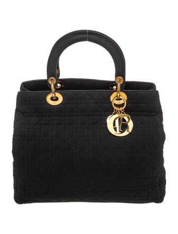 Cannage Lady Dior Large Vintage