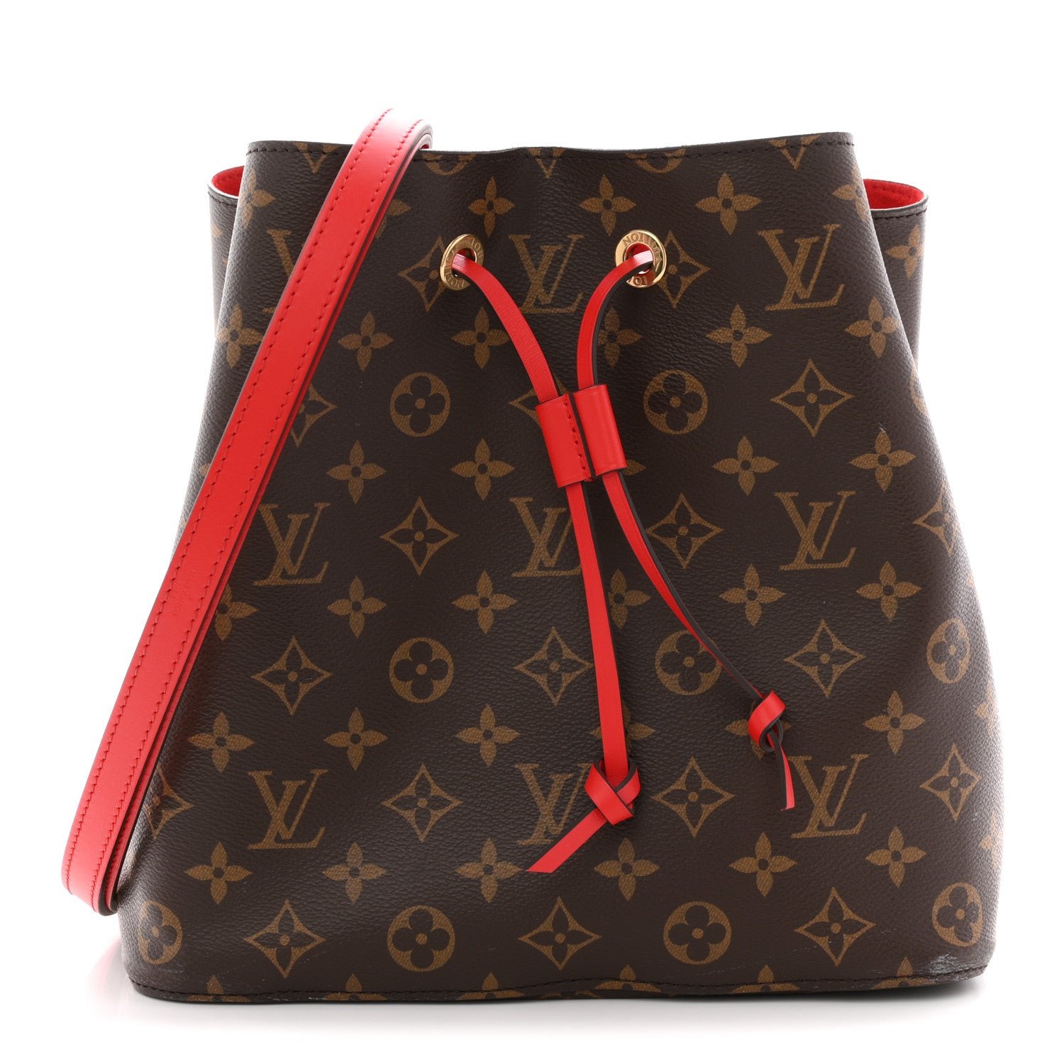 Louis Vuitton Louis Vuitton Monogram Neonoe MM Coquelicot