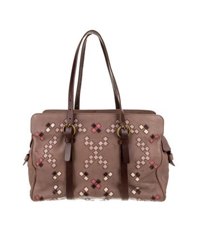 Bottega Veneta Veneta Intrecciato Shoulder Bag Vintage