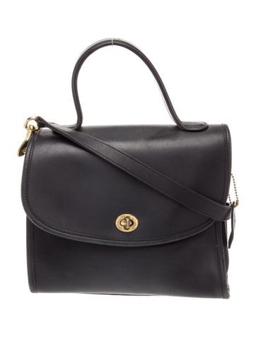 Leather Top Handle Bag