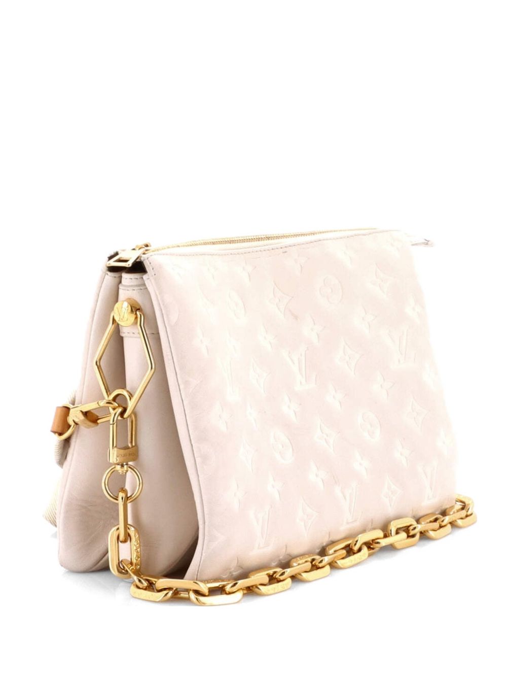 Coussin Bag Monogram Embossed Lambskin PM crossbody bag