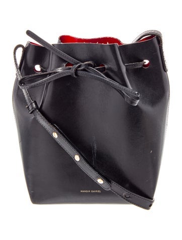Mansur Gavriel Leather Bucket Bag