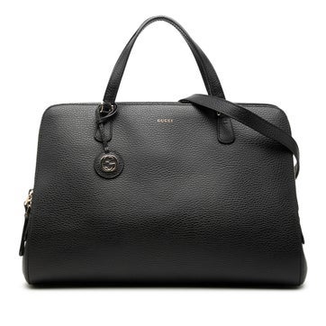 Dollar Calfskin Lady Satchel