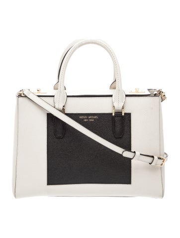Leather Top Handle Bag
