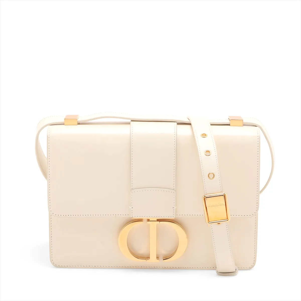 Christian Dior Montaigne Leather Shoulder bag Beige