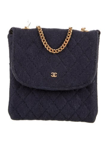 Micro Jersey CC Flap Bag