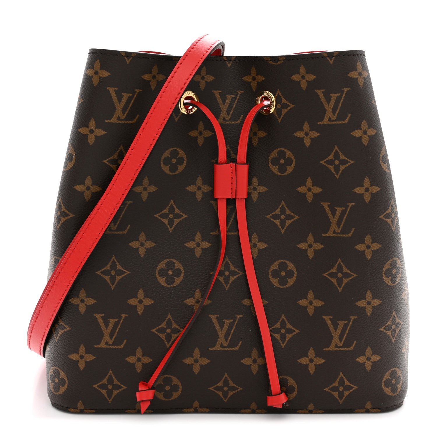 Louis Vuitton Monogram Neonoe MM Coquelicot
