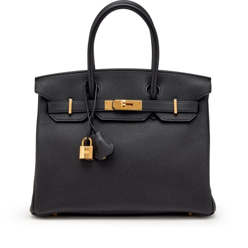 Hermes Black Togo Birkin 30 Gold Hardware, 2025