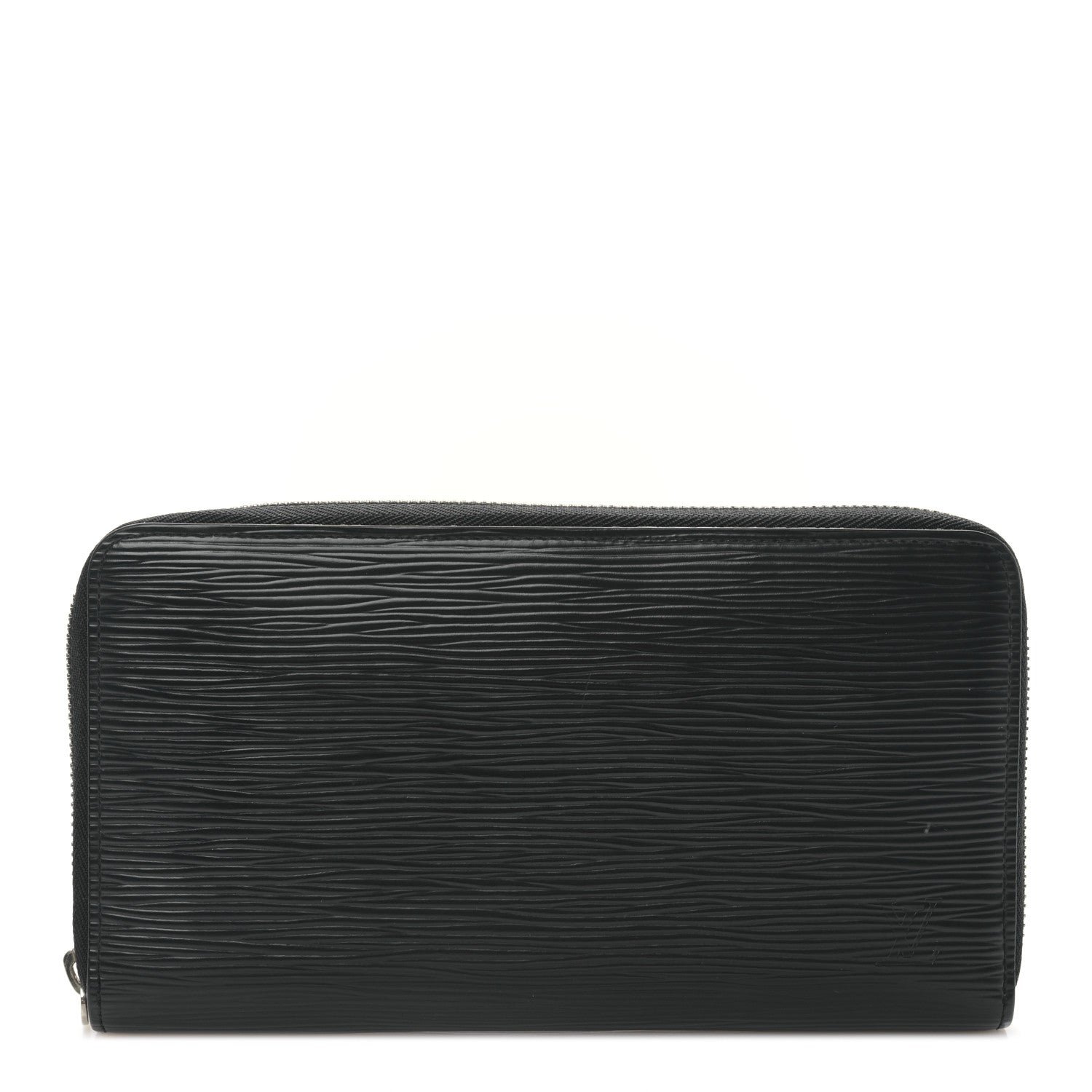 Louis Vuitton Epi Zippy Organizer Wallet Black
