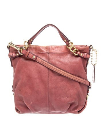 Leather Top Handle Bag