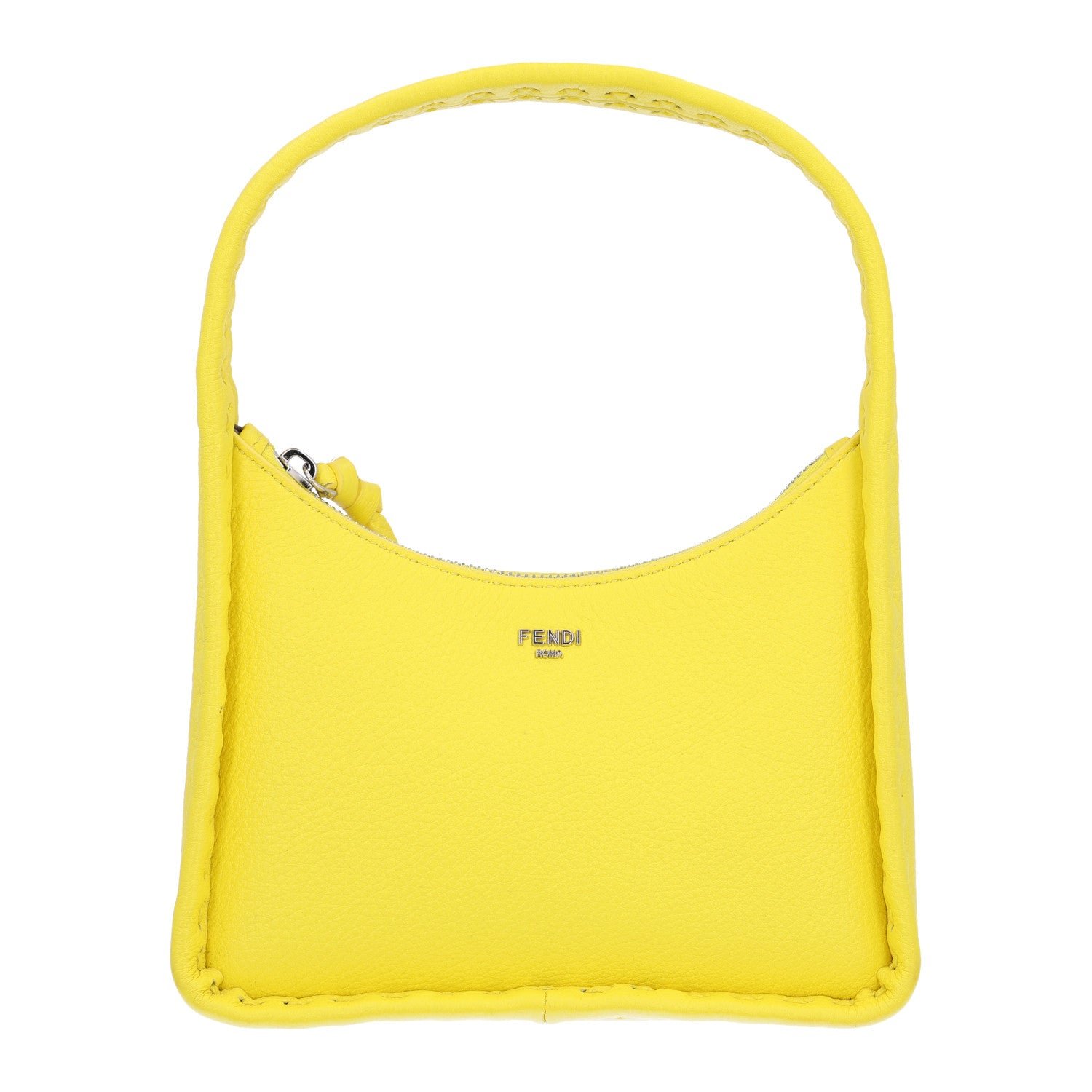 Fendi Cuoio Roma Sellerissima Nappa Sintetica Tape Stitch Mini Fendessence Shoulder Bag Pomelo