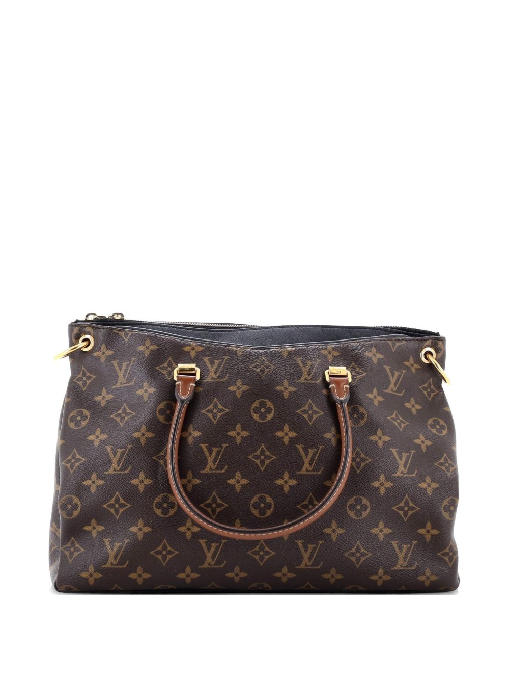 Pallas Tote Monogram Canvas with Leather shoulder bag