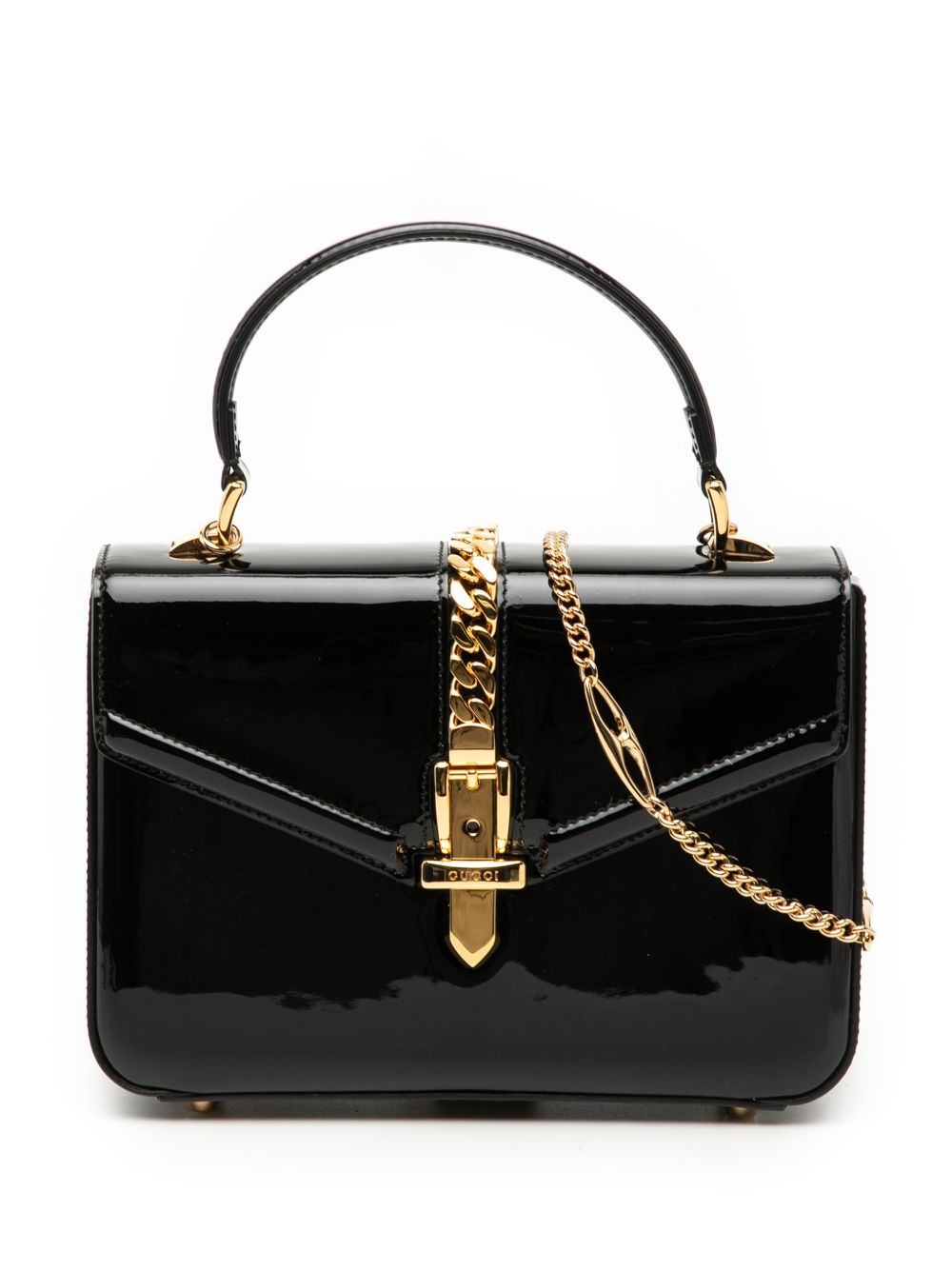 2016-2026 Mini Patent Sylvie 1969 Top Handle Bag satchel