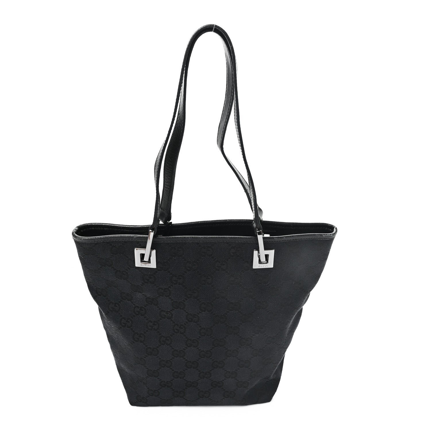 Gucci Monogram Small Bucket Tote Black