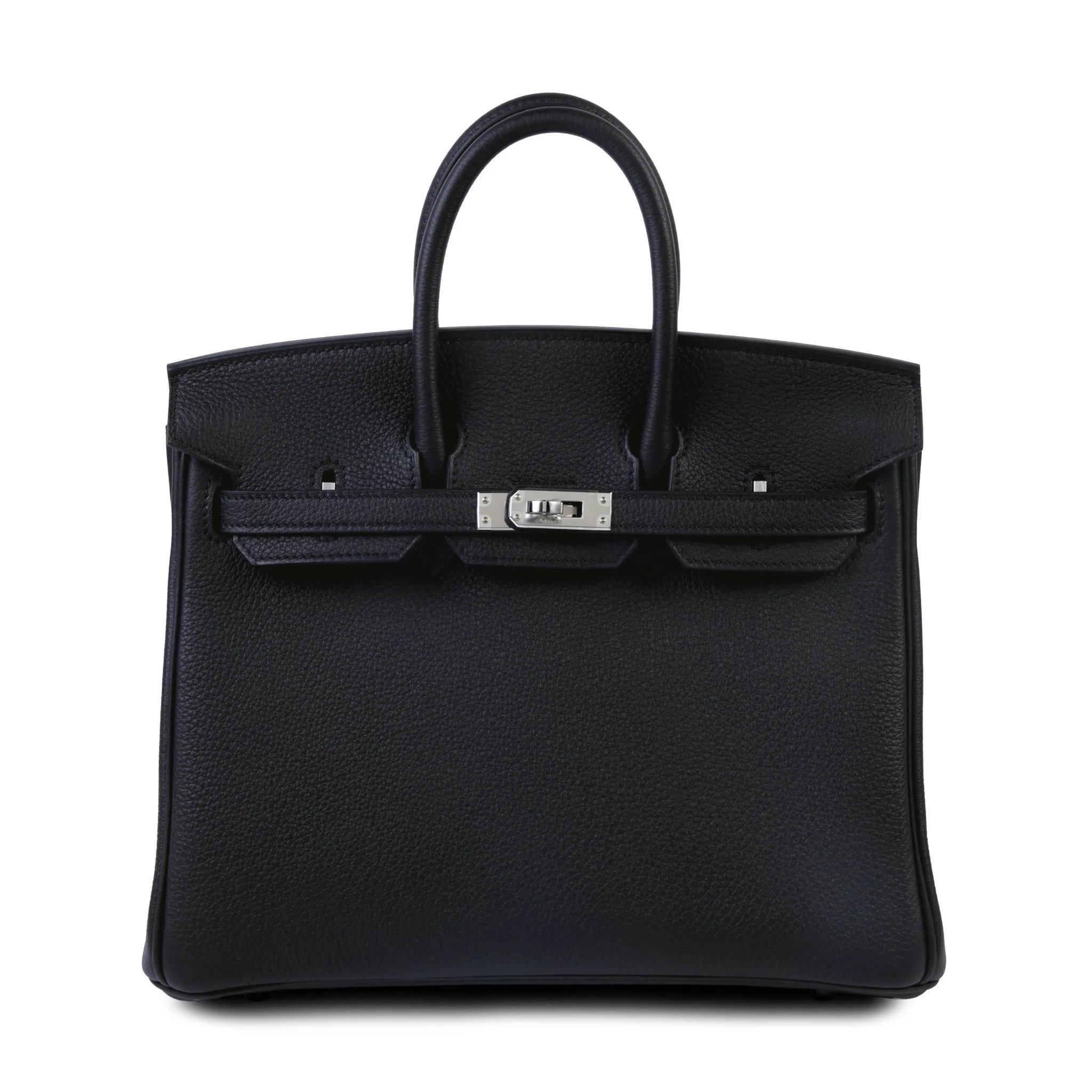 Hermes Brand New ( Rank N ) HERMÈS Birkin 25 Noir (89) Togo Palladium hardware G (2026)