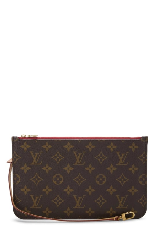 Monogram Canvas Neverfull Pouch MM NM