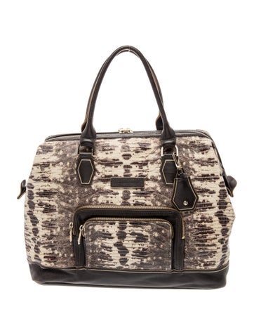 Leather Top Handle Bag