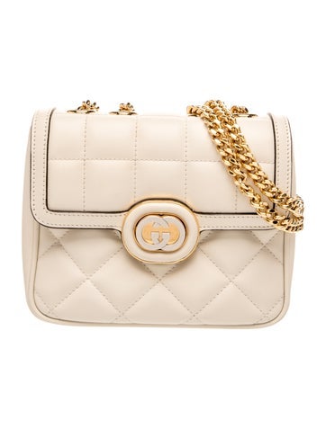 Patent Leather Deco Mini Shoulder Bag Small