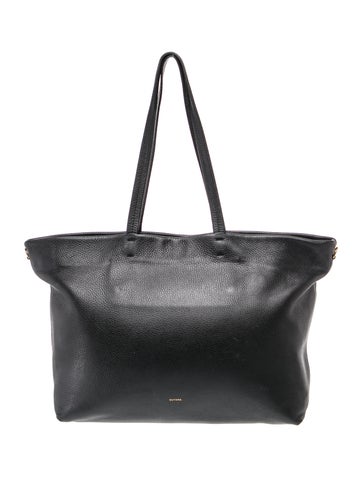 Leather Top Handle Bag