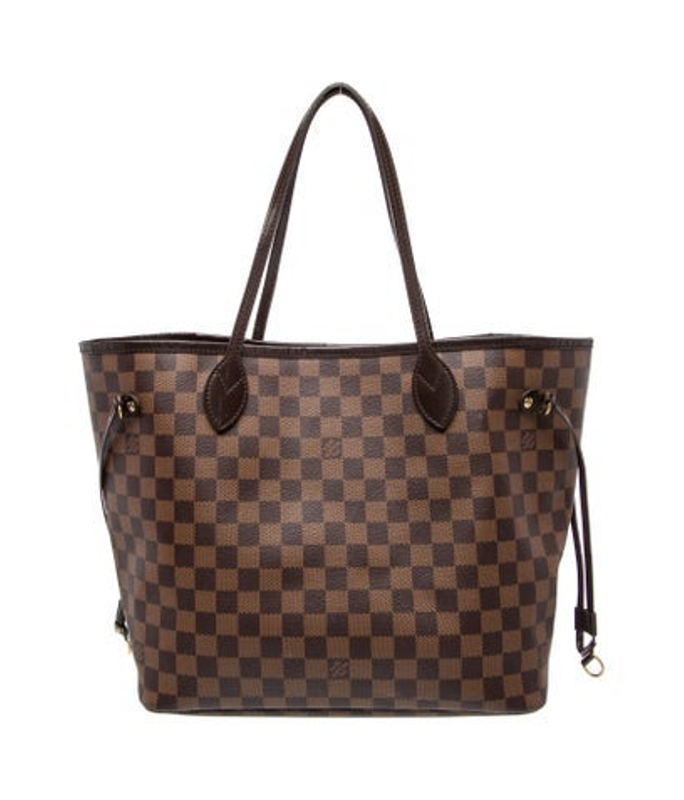 Louis Vuitton Vuitton Damier Ebene Neverfull W Pouch Mm
