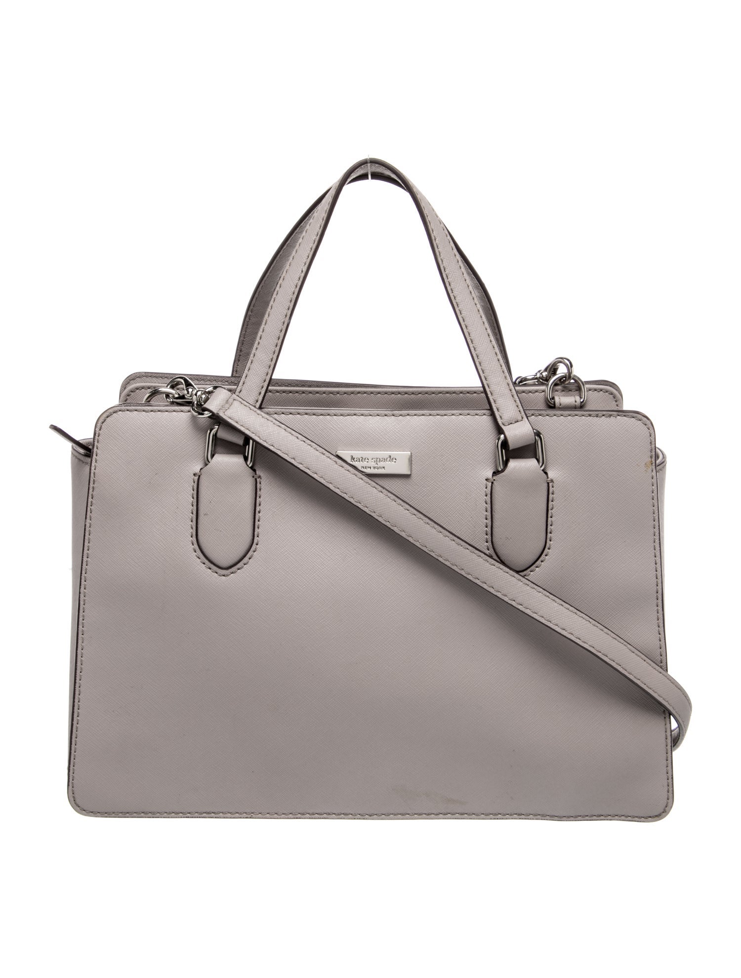 Leather Top Handle Bag
