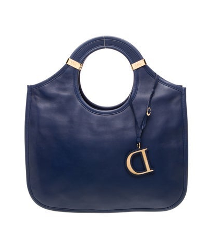 Dior Dior Leather Top Handle Bag