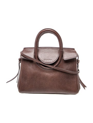 Leather Top Handle Bag