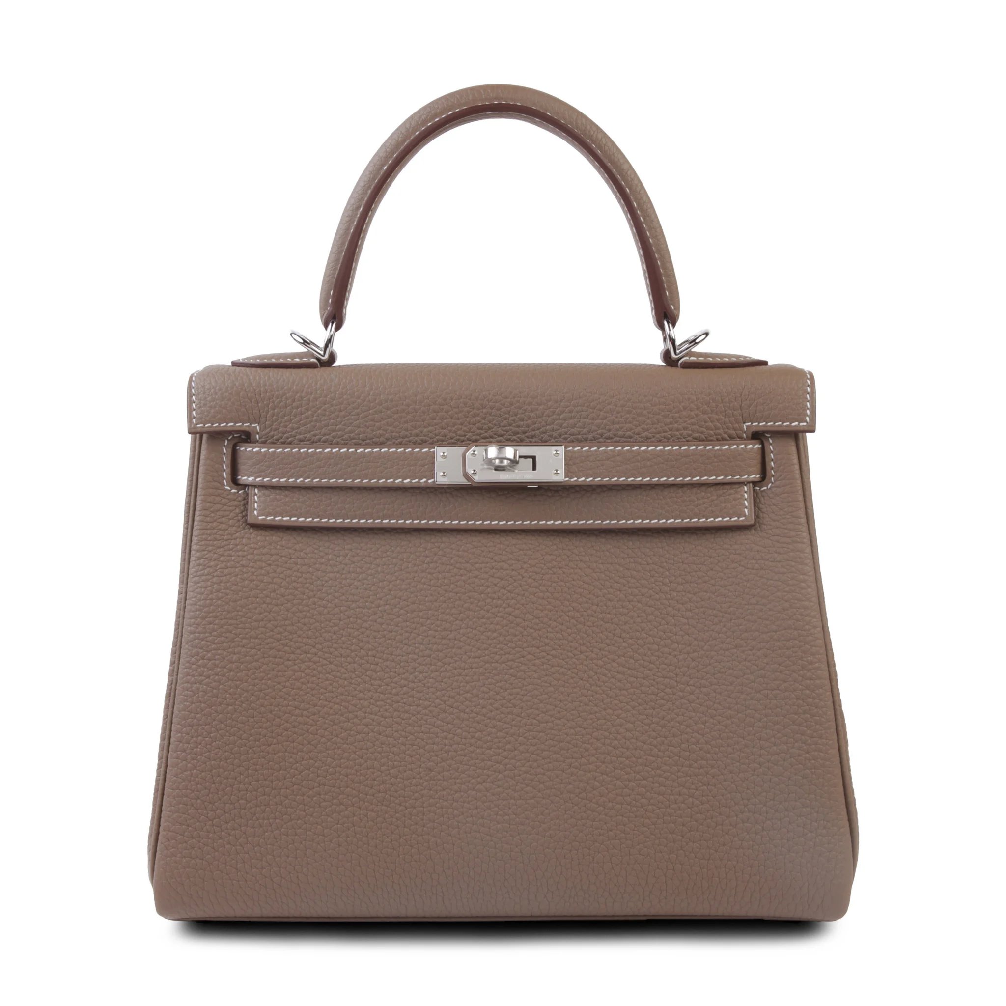 Hermes Kelly 25 Etoupe (18) Togo Palladium hardware G (2026)