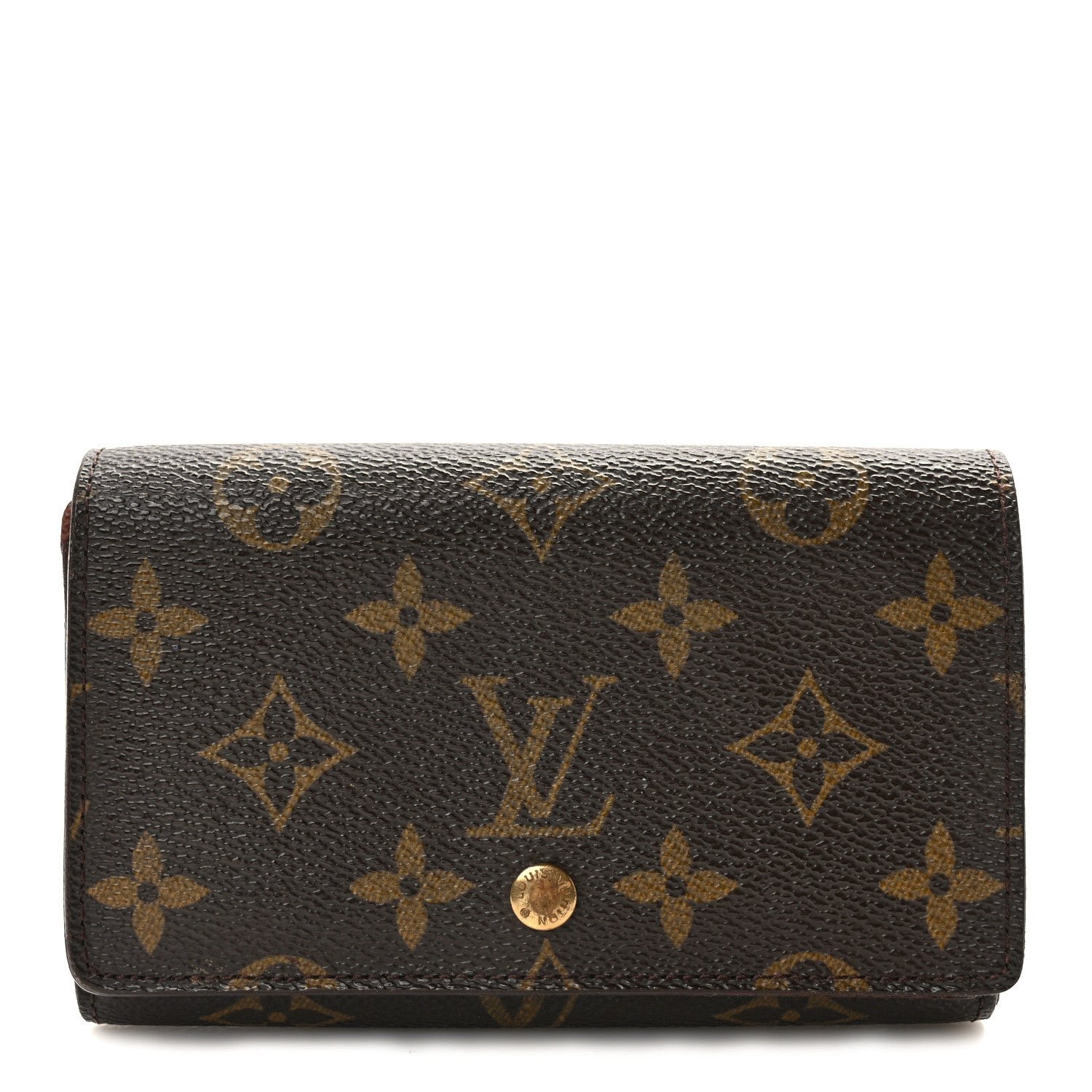 Louis Vuitton Monogram Porte-Monnaie Tresor Wallet