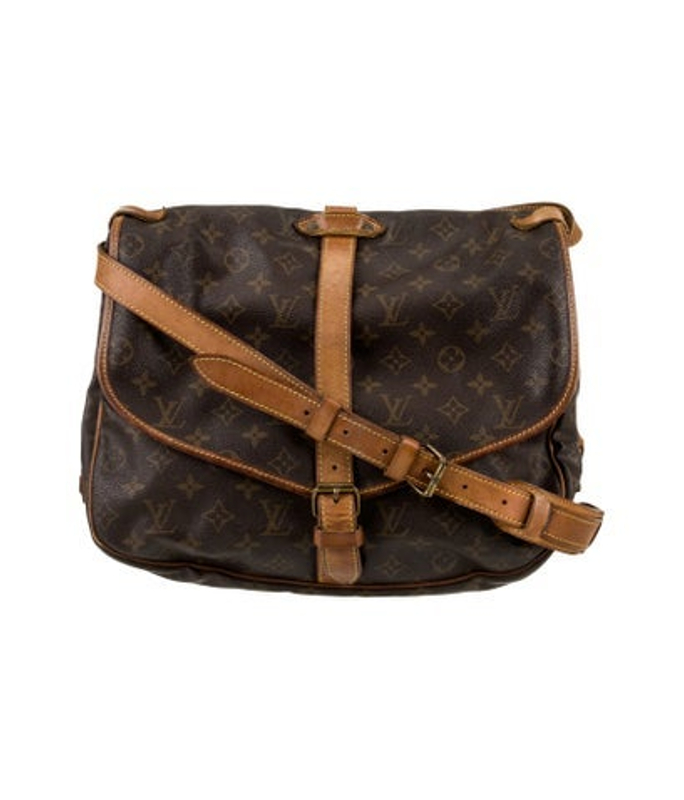 Louis Vuitton Vuitton Lv Monogram Saumur 35 Vintage