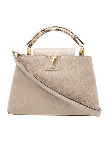 Taurillon Leather Capucines BB