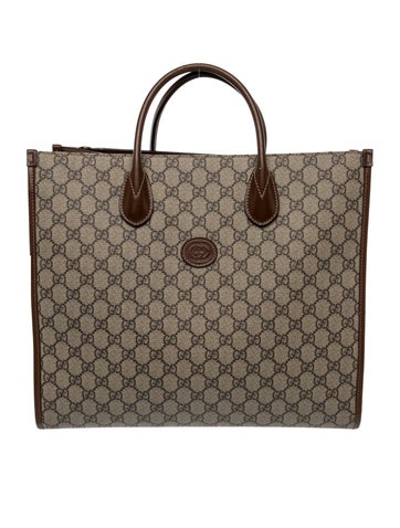 GG Supreme Top Handle Bag