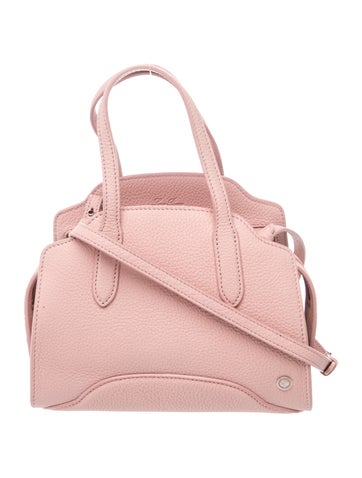 Leather Top Handle Bag