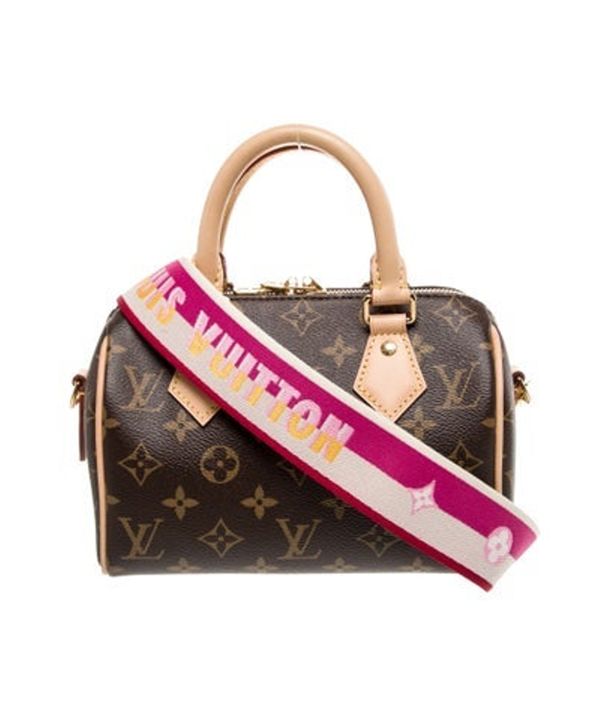 Louis Vuitton Vuitton Lv Monogram Speedy Bandouliere 20