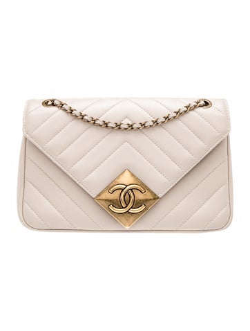 Pyramid Flap Bag