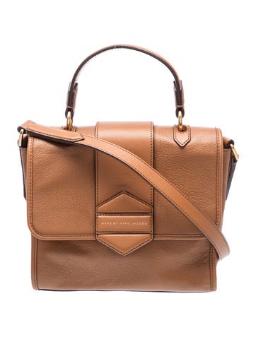 Leather Top Handle Bag