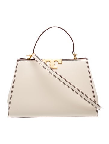 Leather Top Handle Bag