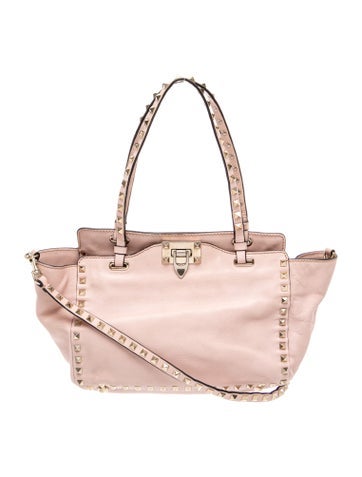Rockstud Top Handle Bag