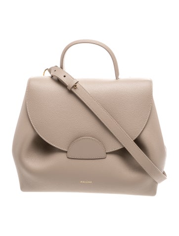 Leather Top Handle Bag