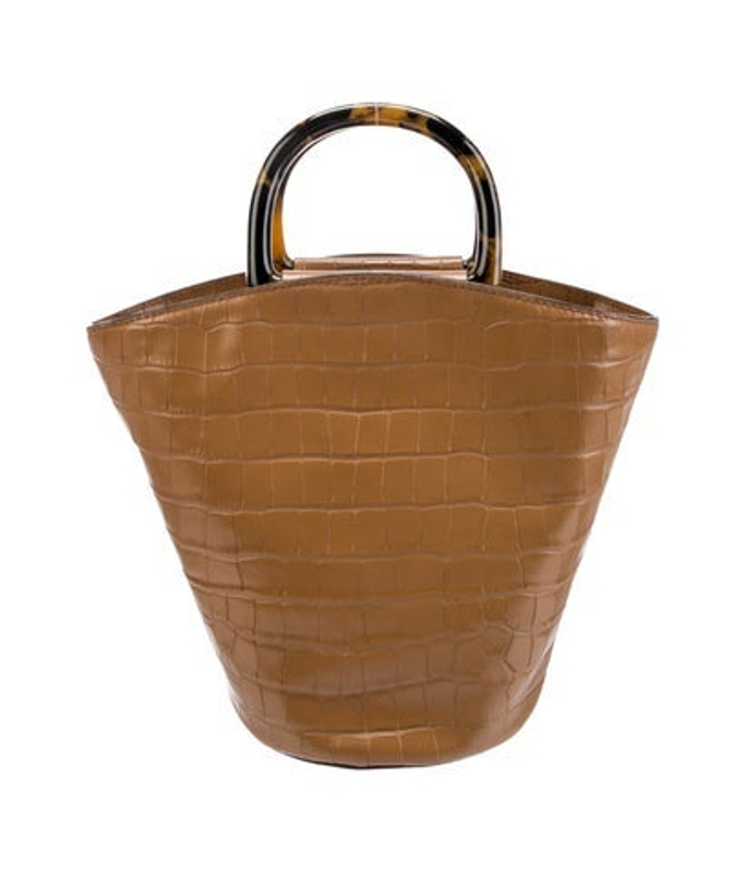 Loeffler Randall Randall Embossed Leather Top Handle Bag