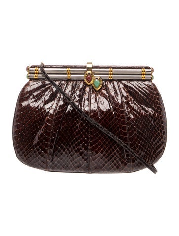Snakeskin Evening Bag