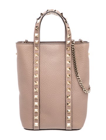 Rockstud Top Handle Bag