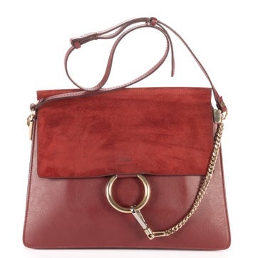 Leather Medium Faye Bag