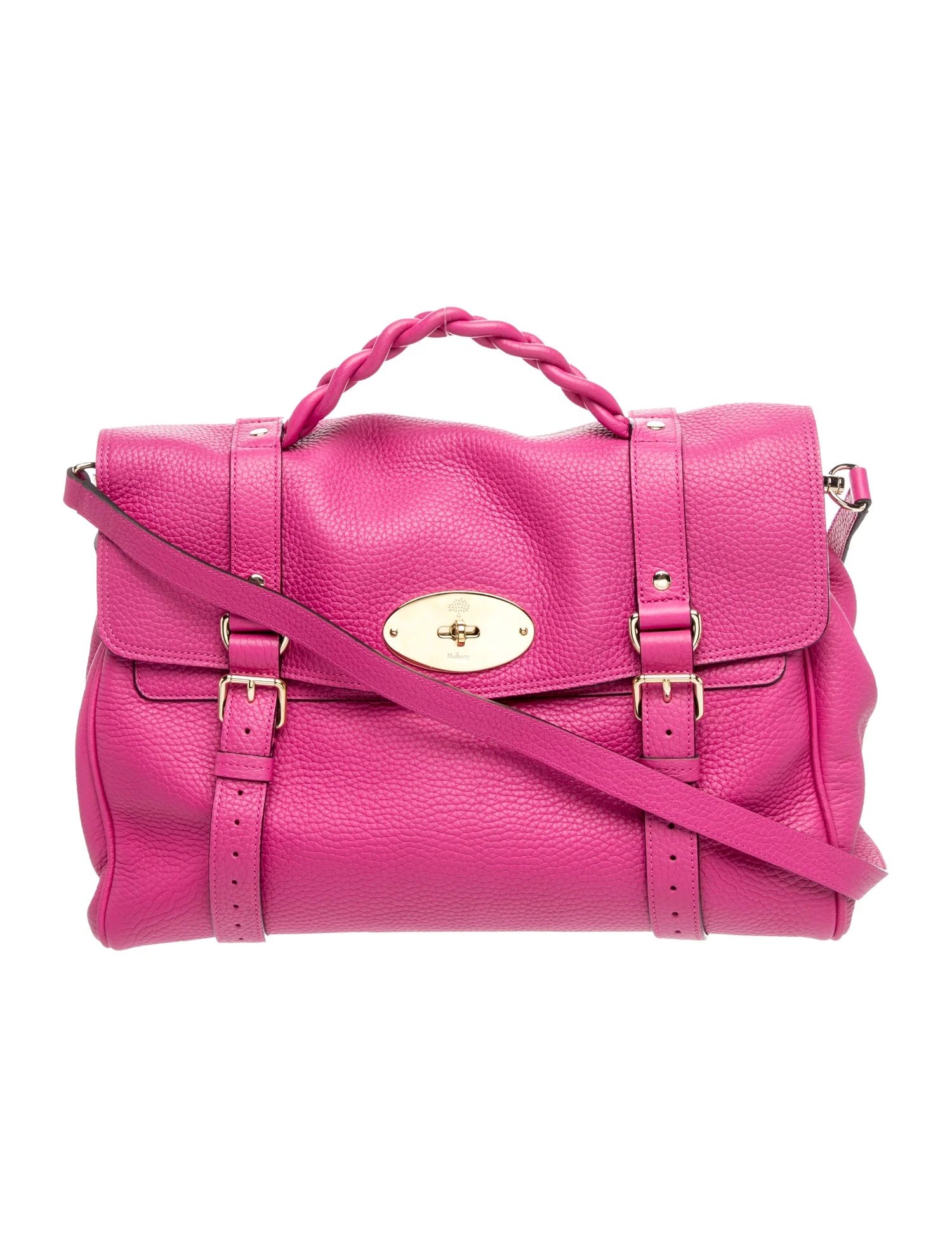 Leather Top Handle Bag